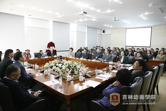 教育部新建本科院校教学工作合格评估专家组与欧博abg游戏登录入口领导班子见面.JPG